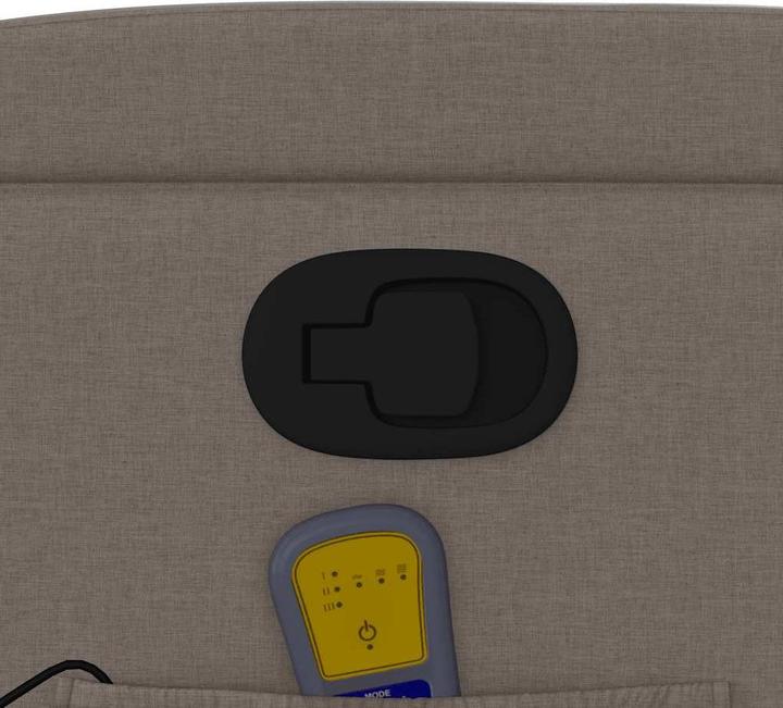 Image du produit VidaXL Fauteuil de massage avec releveur Tissu
