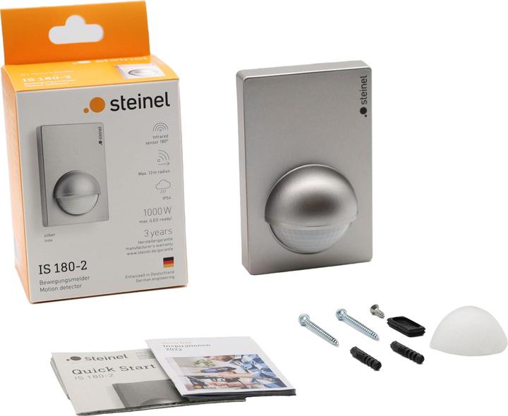 Actual product image Steinel Infrared motion detector IS 180-2 (12 m)