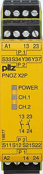 Actual product image Pilz 787307 PNOZ X2P C 48-240VACDC 2n/o