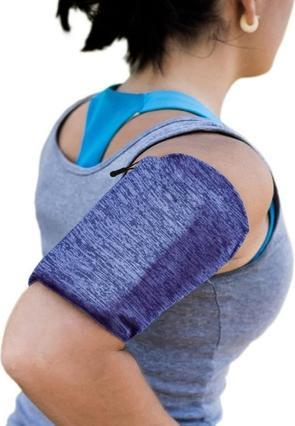 Actual product image Hurtel Running armband | phone armband S navy blue