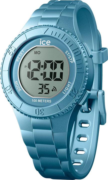 ICE Watch Ice Digit Blue Metallic (Digitaluhr, 35 mm)