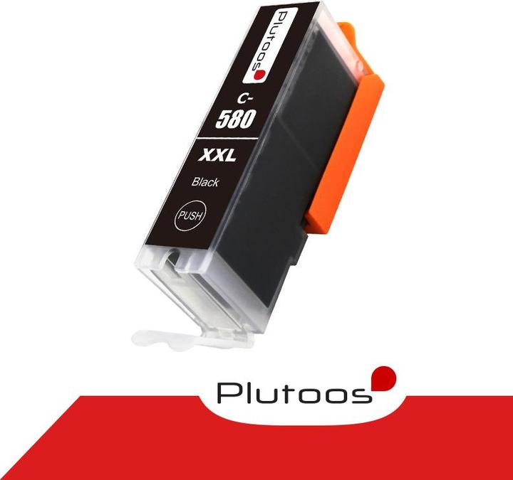 Produktbild Plutoos Canon PGI-580 Patrone XXL kompatibel, Black (BK)