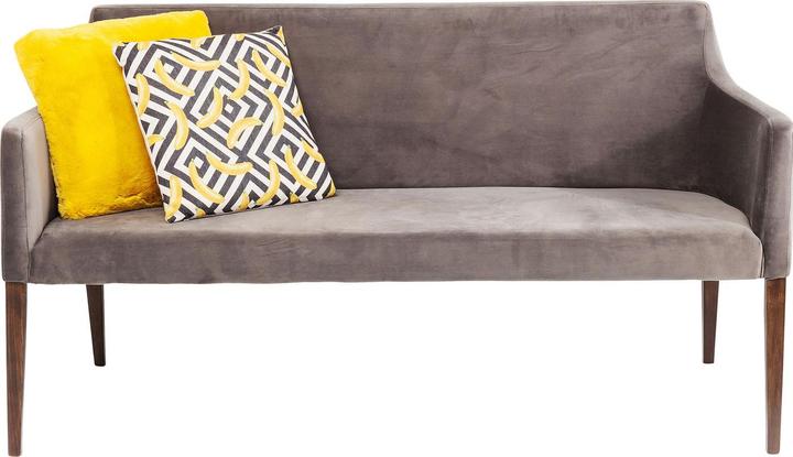 Produktbild Kare Design Bank Mode Velvet Grey (164 cm)