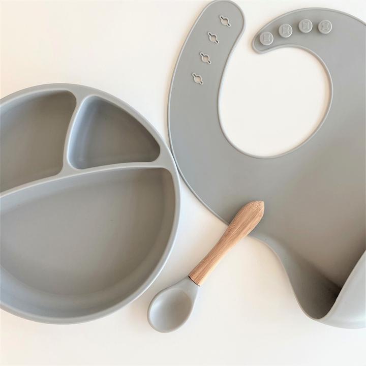 Produktbild Minikoioi BLW Set II Teller + Lätzchen + Löffel