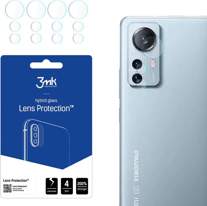 Produktbild 3MK Kamera-Schutzglas, Kameraglas (1 Stück, Xiaomi 12 Lite)