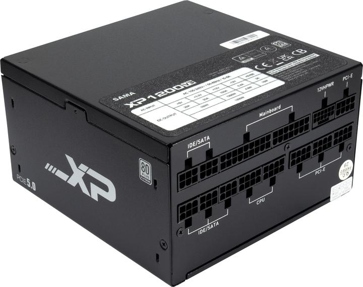 Actual product image Intertec Power supply SAMA XPH-1200A ATX3.0 AC100 1200W,240V,50/60Hz (1200 W)