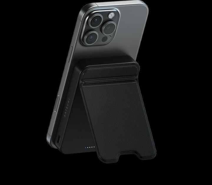 Produktbild Satechi OntheGo Magnetic Qi2 Powerbank Stand 10000 mAh Black (10000 mAh)