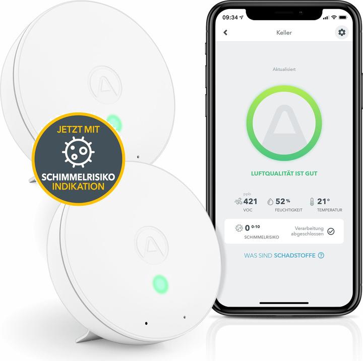 Immagine prodotto Airthings 2x Wave Mini