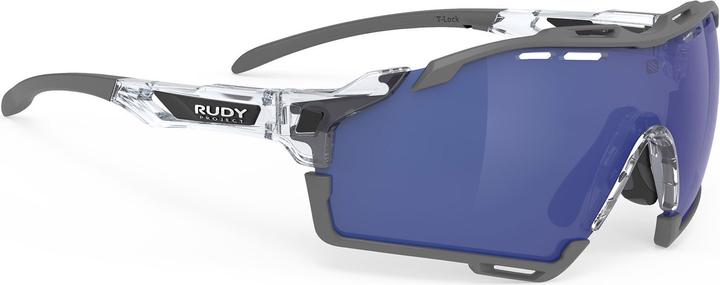 Actual product image Rudy Project Cutline (Black, Multilaser Deep Blue)