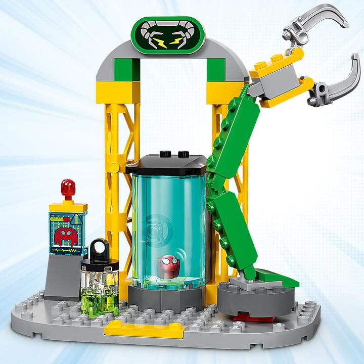 Actual product image LEGO Spider-Man in Doc Ock's lab (10783, LEGO Marvel)