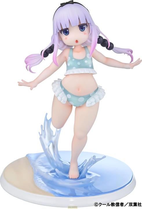 Produktbild Kaitendoh Mishiranu Joshikousei ni Kankinsareta Mangaka no Hanashi PVC Statue 1/6 Kanna Kamui Swimsuit On the