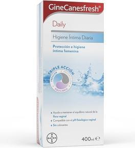 Actual product image Bayer GineCanesfresh Intimate Care Gel Daily Intimate Hygiene with Lotus Flower Extract, Glycine, and Lact (400 ml, Intimate shower)