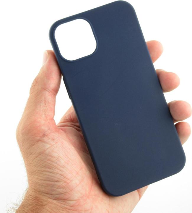 Produktbild PhoneLook Hülle Silikon Mat dunkelblau (Apple iPhone 13 mini)
