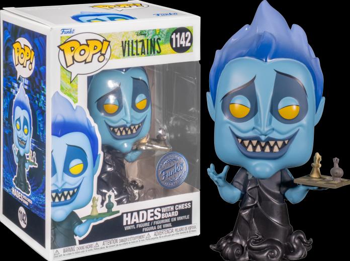 Image du produit Funko POP! Disney Villains Hades w/Chess Board (1142) EXM