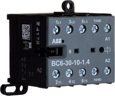 Produktbild ABB BC6-30-10-1,4 W Leistungsschütz / 24 V Spule, 3 -polig 3 Schliesser / 20 A
