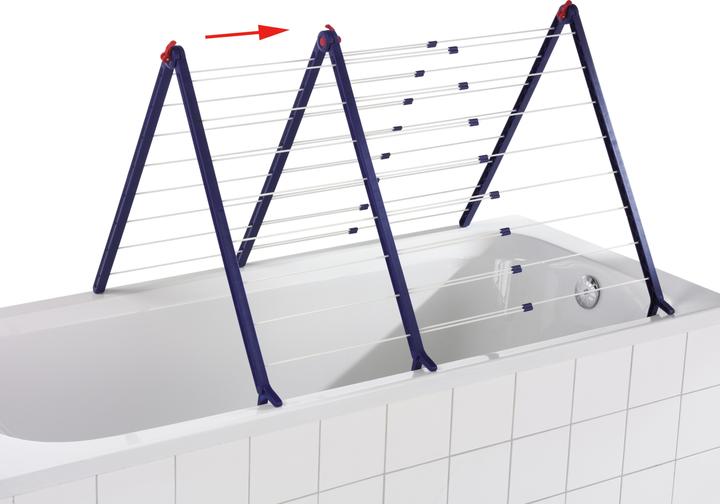 Actual product image Leifheit Pegasus Bath 190 Extendable bath dryer (18.90 m)
