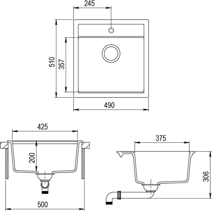 Actual product image Bergström Tesa (49 cm, 50 cm)