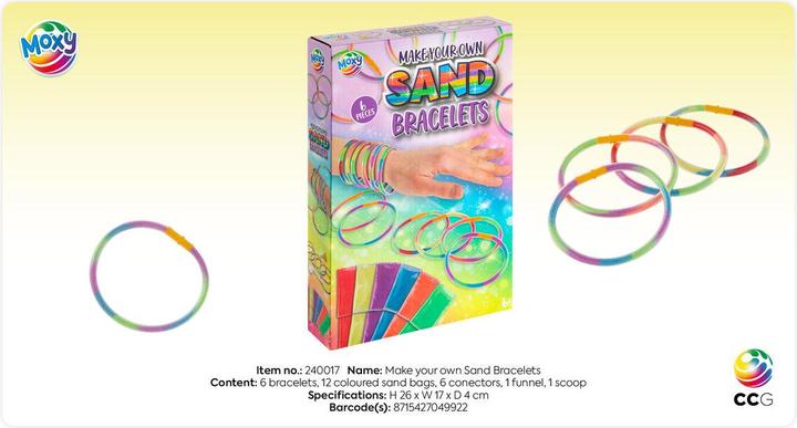 Image du produit Grafix Fabriquer des bracelets en sable