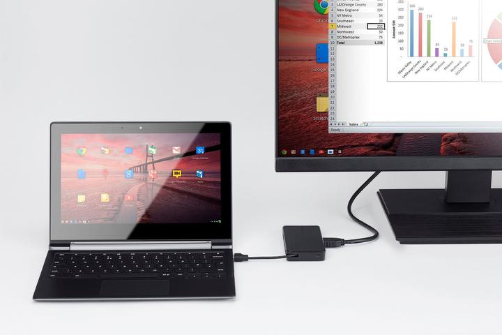 Image du produit Targus Adaptateur USB pour écrans multiples (Port de connexion (propriétaire), 1 ports)