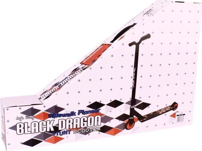 Actual product image Black Dragon Stunt Folding Scooter - Road Rage -