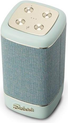 Immagine prodotto Roberts Altoparlante Bluetooth Beacon 335 - blu uovo d'anatra (15 h, Batteria ricaricabile)