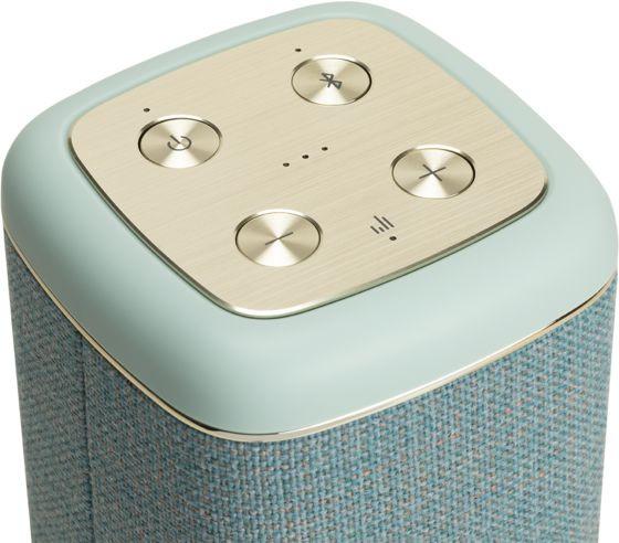 Immagine prodotto Roberts Altoparlante Bluetooth Beacon 335 - blu uovo d'anatra (15 h, Batteria ricaricabile)