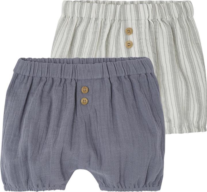 Produktbild Vertbaudet 2er-Pack Baby Shorts aus Musselin (80)