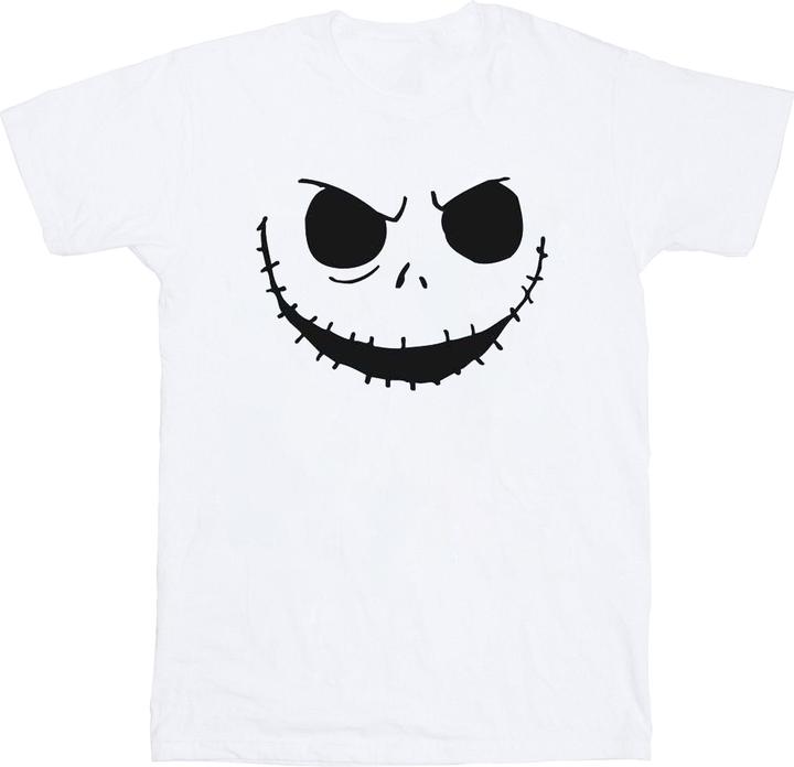 Disney Nightmare Before Christmas Jack's Face Bold TShirt (4XL)