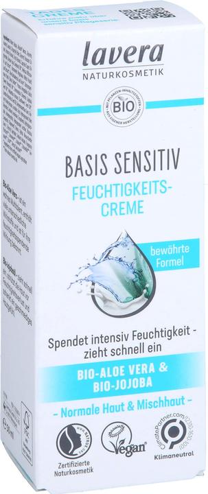 Actual product image Lavera basis sensitive (50 ml, Day cream, Up to SPF 10)
