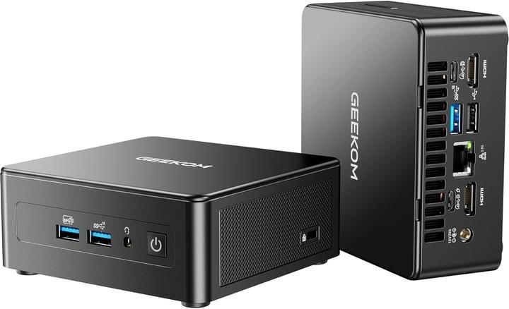 Produktbild Geekom IT15 AI Mini PC mit 14 Kernen und USB4.0, Windows 11 Pro (Intel Core Ultra 5 225H, 32 GB, 1000 GB)