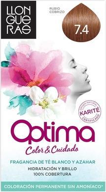Immagine prodotto Llongueras OPTIMA colore per capelli #7.4-rame (7,4-rame)