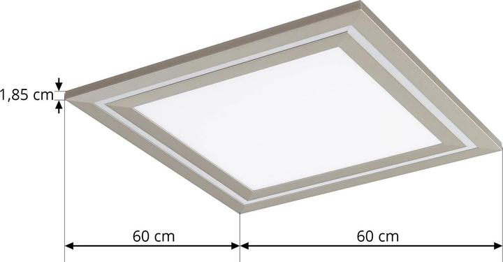 Produktbild Lucande Leicy LED-Deckenlampe 60cm RGB color flow (2760 lm)