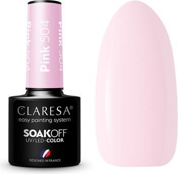 Produktbild Claresa Soak Off UV/LED Pink hybrid polish 504 5g (Pink, UV-Gel Lack)