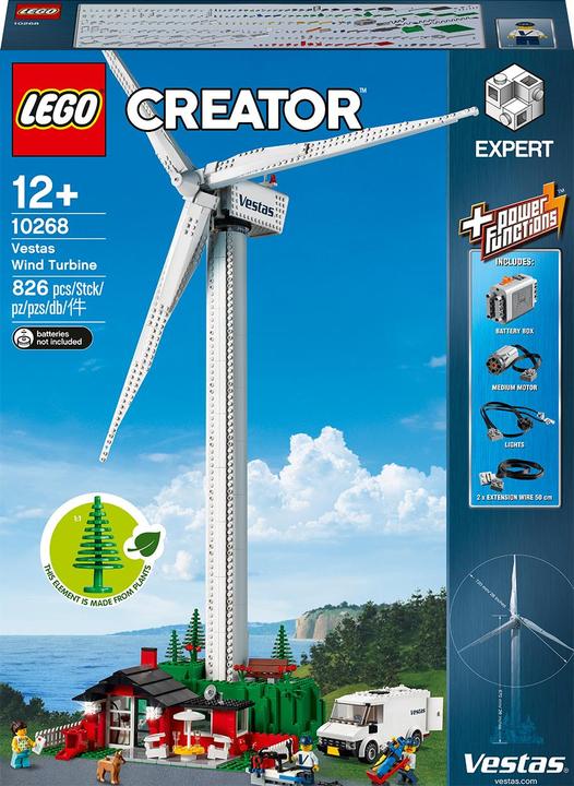 Produktbild LEGO Vestas Windkraftanlage (10268, LEGO Creator Expert)