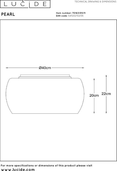 Actual product image Lucide Pearl (G9)