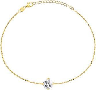 Immagine prodotto Brilio Argento - Elegante bracciale placcato oro con zircone BRC23Y