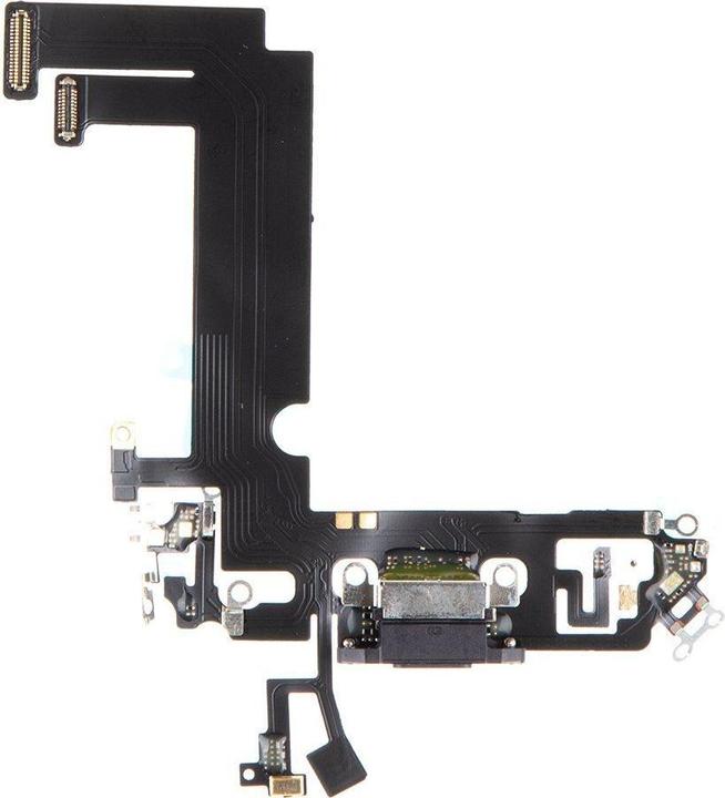 Productafbeelding - iPhone 12 mini Flex Kabel met Oplaadconnector Zwart (iPhone 12 Mini)