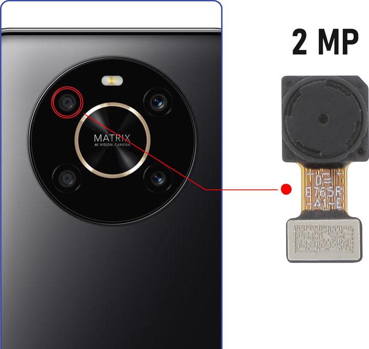 Immagine prodotto Clappio Ricambio per obiettivo macro (Honor Magic 4 Lite)