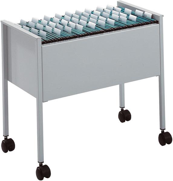 Produktbild Durable Hängemappenwagen ECONOMY 80 A4, für ca.80 Hängemappen A4,655x592x368mm,silber (65.5 x 37 x 59.5 cm)