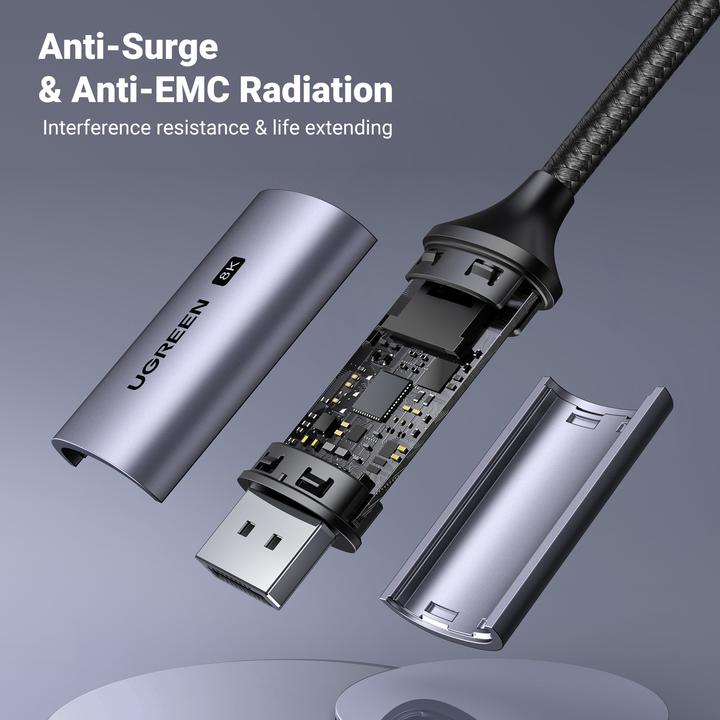 Actual product image Ugreen USB C — DisplayPort (1 m, DisplayPort)