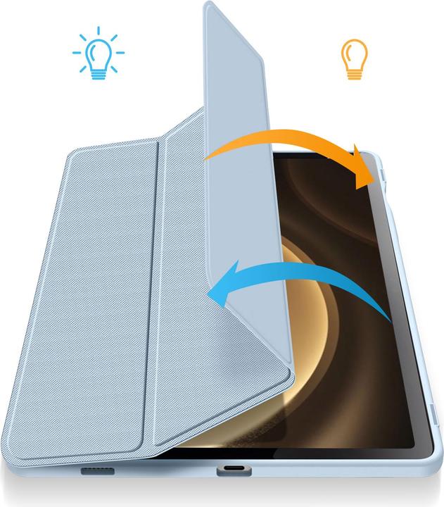 Actual product image Dux Ducis Toby Series Bookcover (Galaxy Tab S9 FE+)