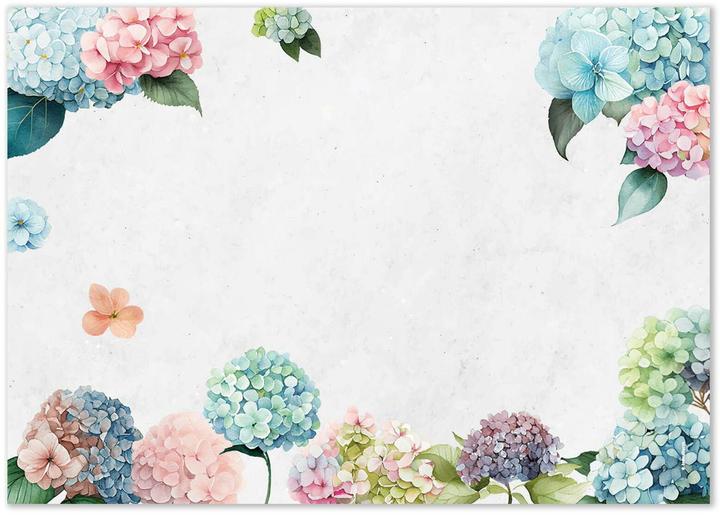 Immagine prodotto Trendform Set da tavola in carta HORTENSIA (48 pz., 29,7 x 42 cm)