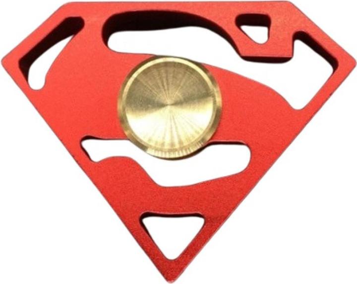 Actual product image FidgetSpinner Aluminium Superman spinner