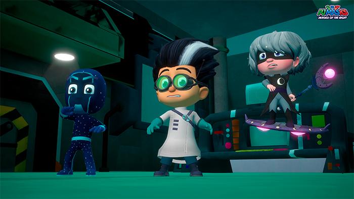 Actual product image Game PJ Masks: Heroes of the Night (PS4, DE)