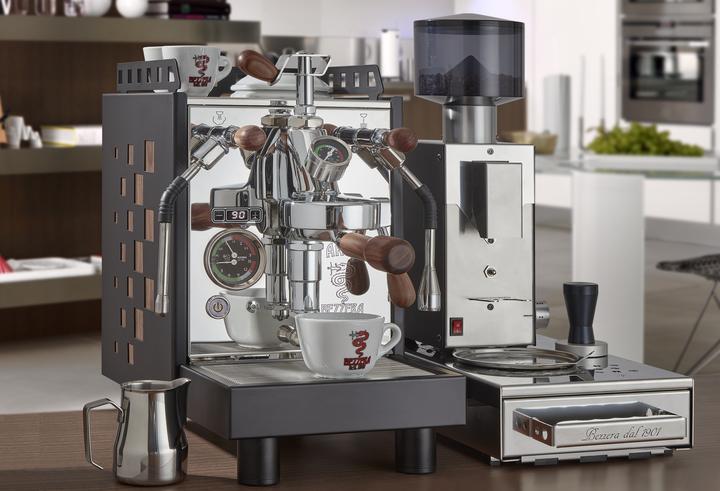 Produktbild Bezzera Siebträgermaschine Aria Top Pid Edelstahl/Schwarz