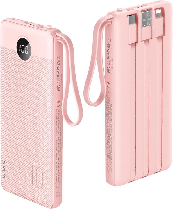 Image du produit Vrurc Powerbank (10000 mAh, 12 W)