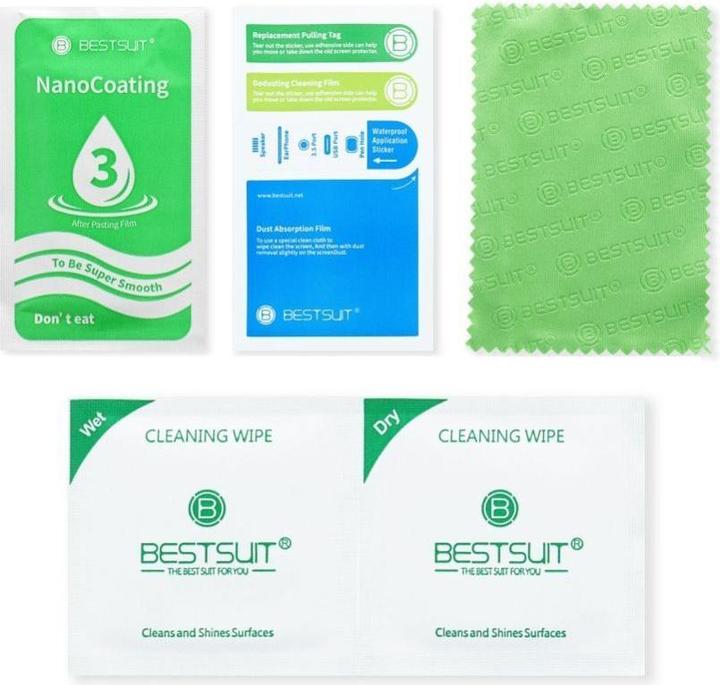 Actual product image Bestsuit Antimicrobial Organic Screen Film (1 Piece, Apple iPhone 14 Pro)