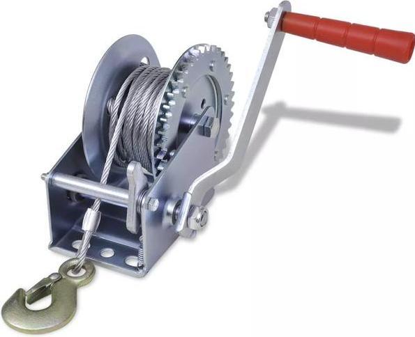 Arwin Hand winch with wire rope