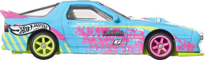 Actual product image Hot Wheels Premium Car Culture Silhouettes Mazda RX7 FC Pandem 1:64 Scale Collectible Toy Vehicle
