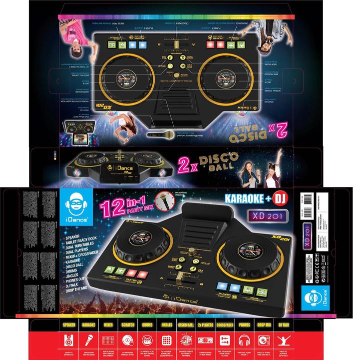 Actual product image Idance DJ XD201
